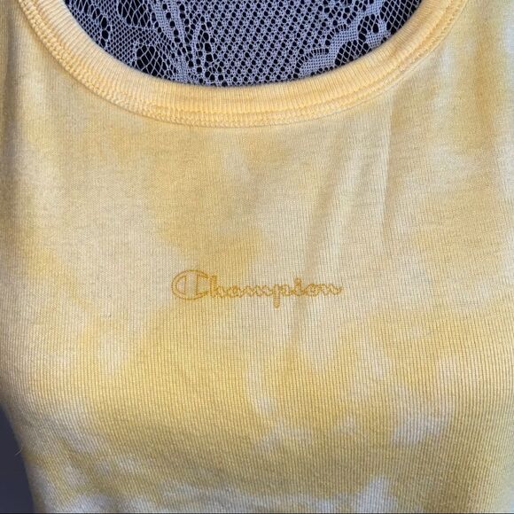 Vintage champion tank top - custom reverse tie dye - Picture 4 of 7